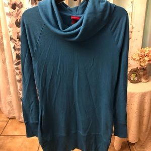 XS Merona Teal Tunic